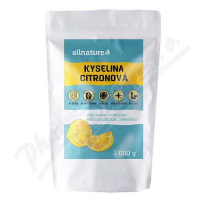 Allnature Kyselina citronov 1000g