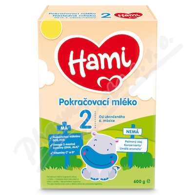 Hami 2 pokraovac mlko 600g