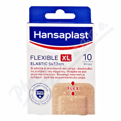 Hansaplast Flexible XL elast.nplast 5x7.2cm 10ks