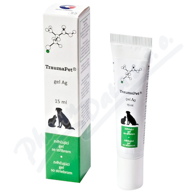 TraumaPet zvlhujc gel s Ag 15ml