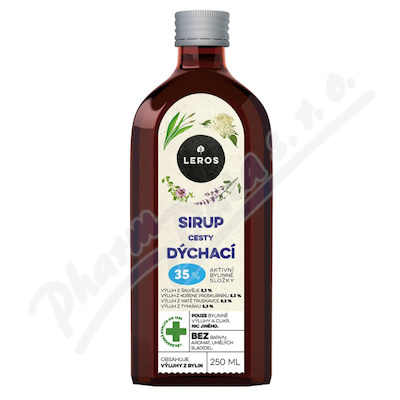 LEROS Sirup cesty dchac 250ml