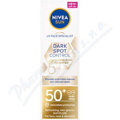 NIVEA SUN ple.kr.pigment.skvrny OF50+ 40ml 93696