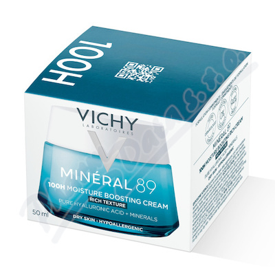 VICHY MINRAL 89 72h Hydratan krm RICH 50ml