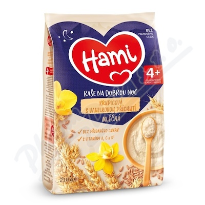 Hami Ml.kae na dobrou noc krupic.vanilka 210g 4M+