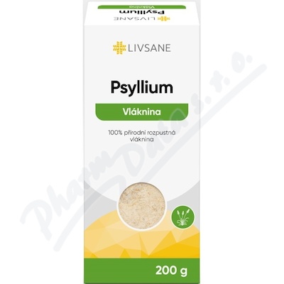 LIVSANE Psyllium prodn rozpustn vlknina 200g