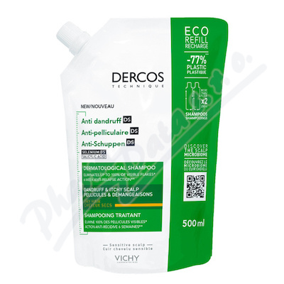 VICHY DERCOS ampon na such lupy npl 500ml