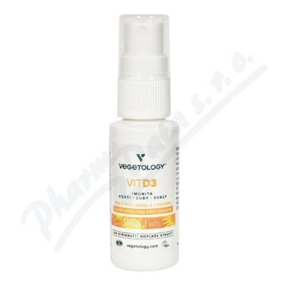 Vegetology Vitashine sprej. Vitamn D3 1000 iu 20 ml