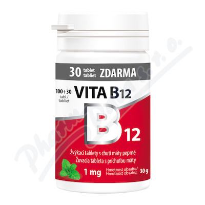 Vita B12 1mg vkac tbl.100+30