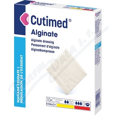 Cutimed Alginate algintov kryt 10x10cm 10ks