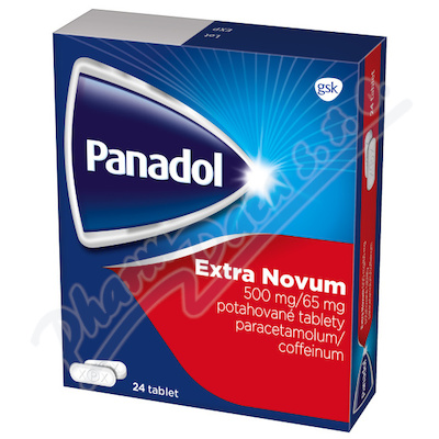 Panadol Extra Novum 500mg-65mg tbl.flm.24 IV