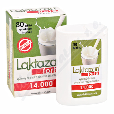 Laktazan forte 14.000 FCC tbl.80