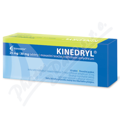 Kinedryl 25mg-30mg tbl.nob.10